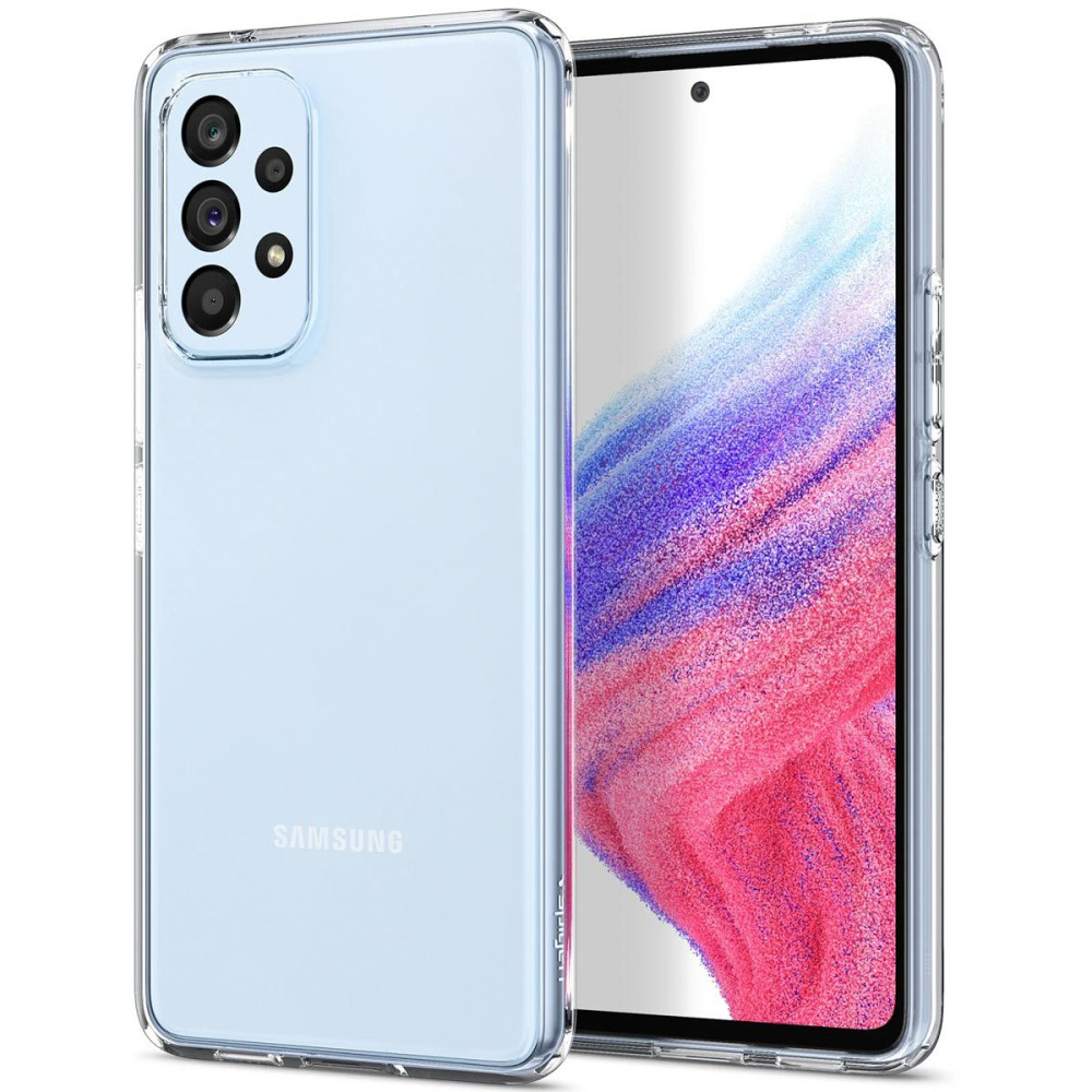 Фото TPU чехол Epic Transparent 1,0mm для Samsung Galaxy A53 5G (Бесцветный (прозрачный)) на vchehle.ua