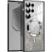TPU чохол Delight case with Magnetic Safe з захисними лінзами на камеру на Samsung Galaxy S25 Ultra (Чорний / Black)