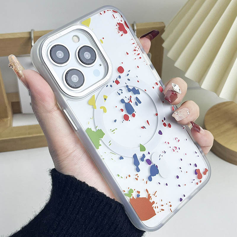 Фото Чехол TPU+PC Flush with Magnetic Safe для Apple iPhone 14 Pro (6.1") (White) на vchehle.ua