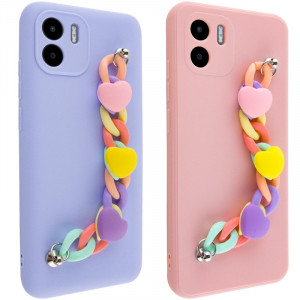 Чохол Chained Heart з підвісним ланцюжком для Xiaomi Redmi A2