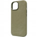 Фото Чохол Denim with Magnetic safe на Apple iPhone 15 (6.1") (Olive) на vchehle.ua