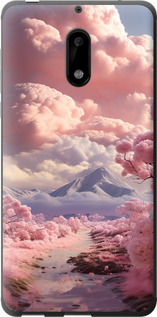 

Чехол Розовые облака для Nokia 6 1644964