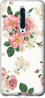 

Чохол квіткові шпалери v1 на Oppo Reno 2Z 920615
