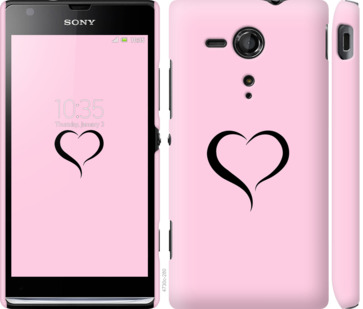 

Чехол Сердце 1 для Sony Xperia SP M35H 899486