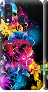 

Чехол Абстрактные цветы для Samsung Galaxy A40 2019 A405F 982647