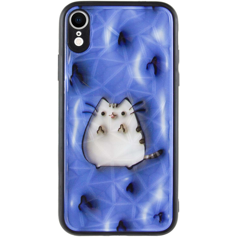 Фото TPU+PC чехол Prisma Fluffie для Apple iPhone XR (6.1") (Pusheen) на vchehle.ua