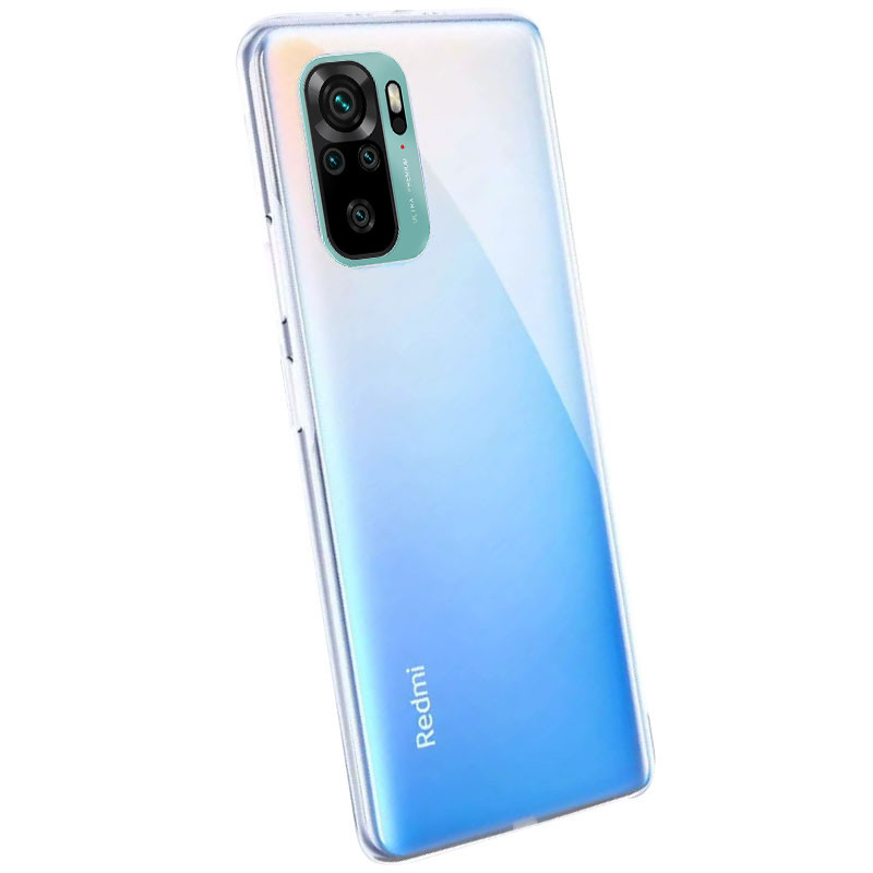 TPU чехол Epic Transparent 2,00 mm для Xiaomi Redmi Note 10 / Note 10s
