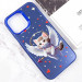 Фото TPU+PC чохол TakiTaki Love magic glow для Apple iPhone 15 Pro (6.1") (Amurrr / Blue) в маназині vchehle.ua