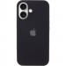 Чохол Silicone Case Full Protective (AA) на Apple iPhone 16 Plus (6.7") (Чорний / Black)