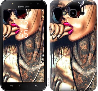 

Чохол Дівчина в тату на Samsung Galaxy J7 Neo J701F 679092