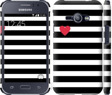 

Чохол Чорно-білі смуги на Samsung Galaxy J1 Ace J110H 751745
