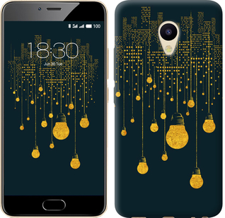 

Чохол Ілюстрація нічного міста на Meizu M5 592383