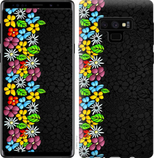 

Чехол цветочный орнамент для Samsung Galaxy Note 9 N960F 921470