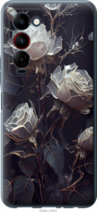 Чохол Троянди 2 на Tecno Camon 18 Premier