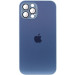 Чохол TPU+Glass Sapphire matte case на Apple iPhone 12 Pro (6.1") (Sierra Blue)