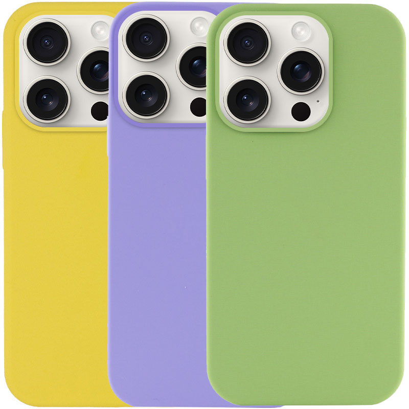 Чохол Silicone Case Full Protective (AA) NO LOGO на Apple iPhone 16 Pro Max (6.9")