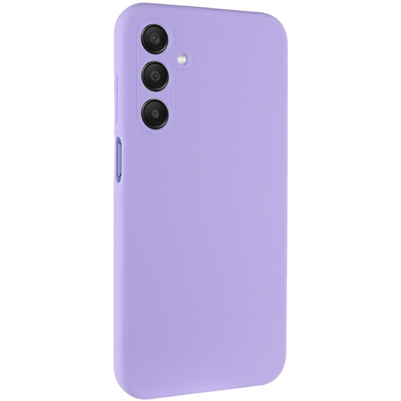 Чехол Silicone Cover Lakshmi Full Camera (AA) для Samsung Galaxy A15 4G/5G / M15 5G (Сиреневый / Dasheen)