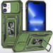 Удароміцний чохол Camshield Army Ring на Apple iPhone 11 (6.1") (Оливковий / Army Green)