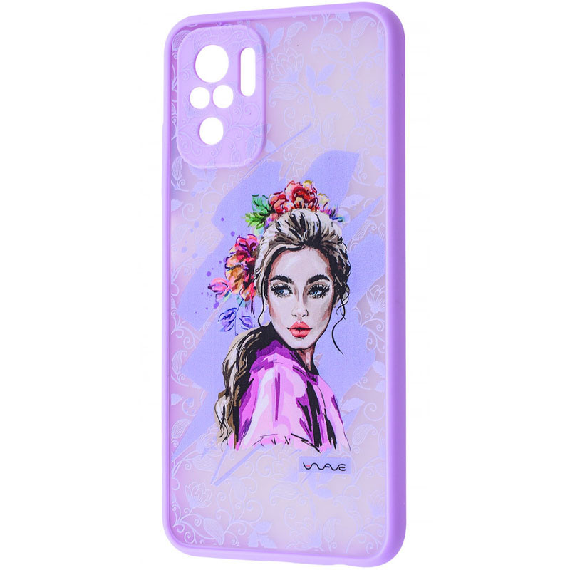 

TPU+PC чехол WAVE Cartoon для Xiaomi Redmi Note 10 (Foxy eyes) 1158675