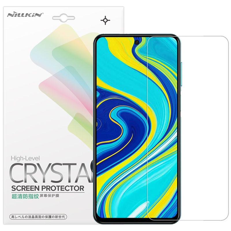 Захисна плівка Nillkin Crystal на Xiaomi Redmi Note 9s / Note 9 Pro / Note 9 Pro Max (Анти-відбитки)