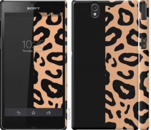 Чохол Плями леопарда на Sony Xperia Z C6602
