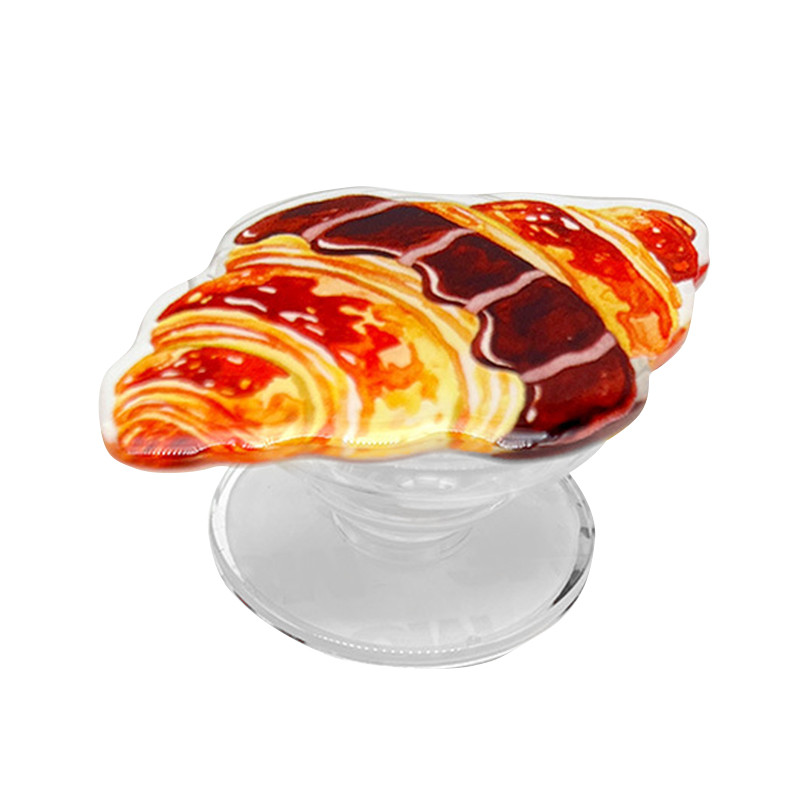 Фото Держатель для телефона Popsocket Cake (Croissant with chocolate) на vchehle.ua