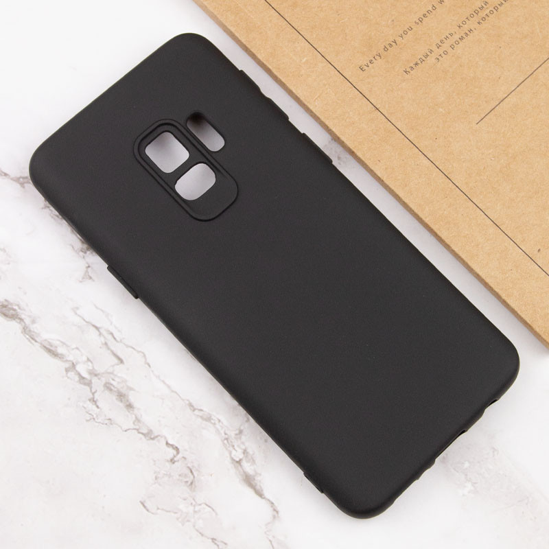 Чехол Silicone Cover Lakshmi Full Camera (A) для Samsung Galaxy S9 (Черный / Black) в магазине vchehle.ua