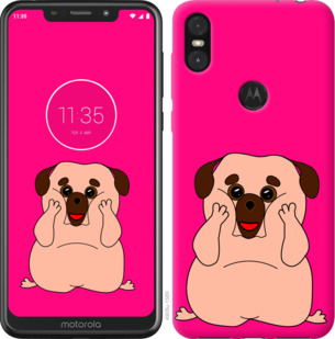 

Чохол Веселий мопс на Motorola One 928678