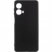 Чохол Silicone Cover Lakshmi Full Camera (AA) на Motorola Moto G85 (Чорний / Black)