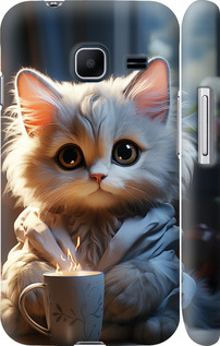 Чехол White cat для Samsung Galaxy J1 Mini J105H