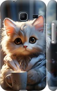 Чохол White cat на Samsung Galaxy J1 Mini J105H