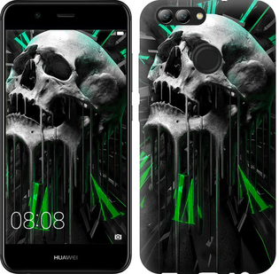 

Чехол Череп-часы для Huawei Nova 2 645093