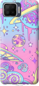 Чехол Розовая галактика для Oppo A73
