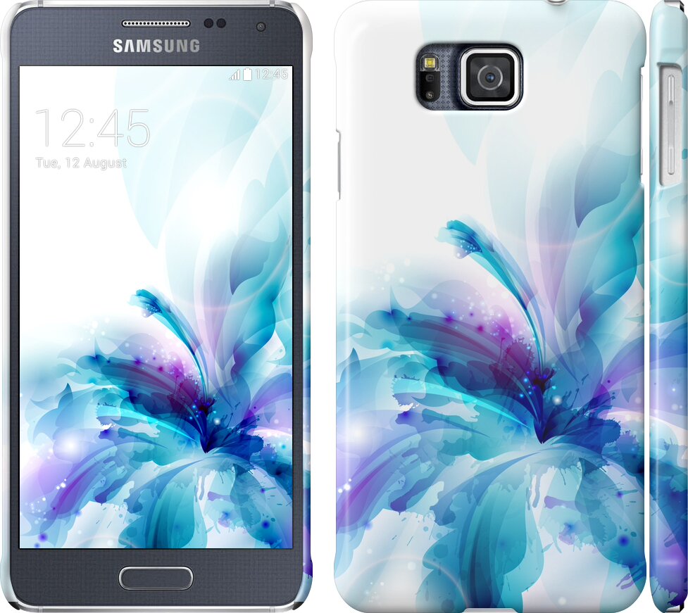 

Чохол квітка на Samsung Galaxy Alpha G850F 156526