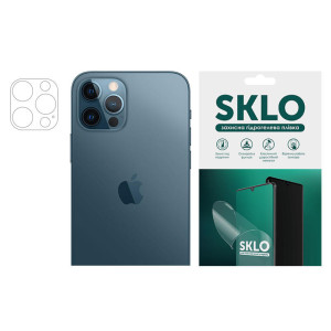 Защитная гидрогелевая пленка SKLO (на камеру) 4шт. для Apple iPhone 15 Pro (6.1")