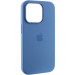 Чехол Silicone Case Metal Buttons (AA) для Apple iPhone 14 Pro Max (6.7") (Синий / Blue Jay)