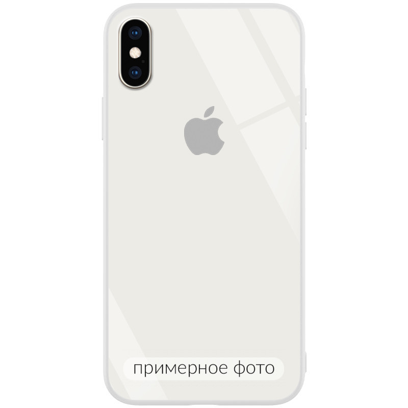 

TPU+Glass чехол GLOSSY для Xiaomi Redmi 8 (Белый / White) 870920
