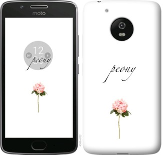 

Чехол Пион для Motorola Moto G5 754725