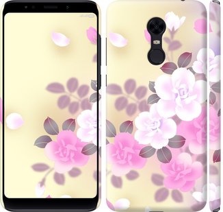 

Чехол Японские цветы для Xiaomi Redmi 5 Plus 579062