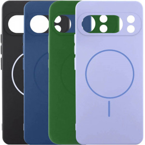 Чехол Silicone Cover Lakshmi Full Camera (AA) with MagFit для Google Pixel 9 Pro XL