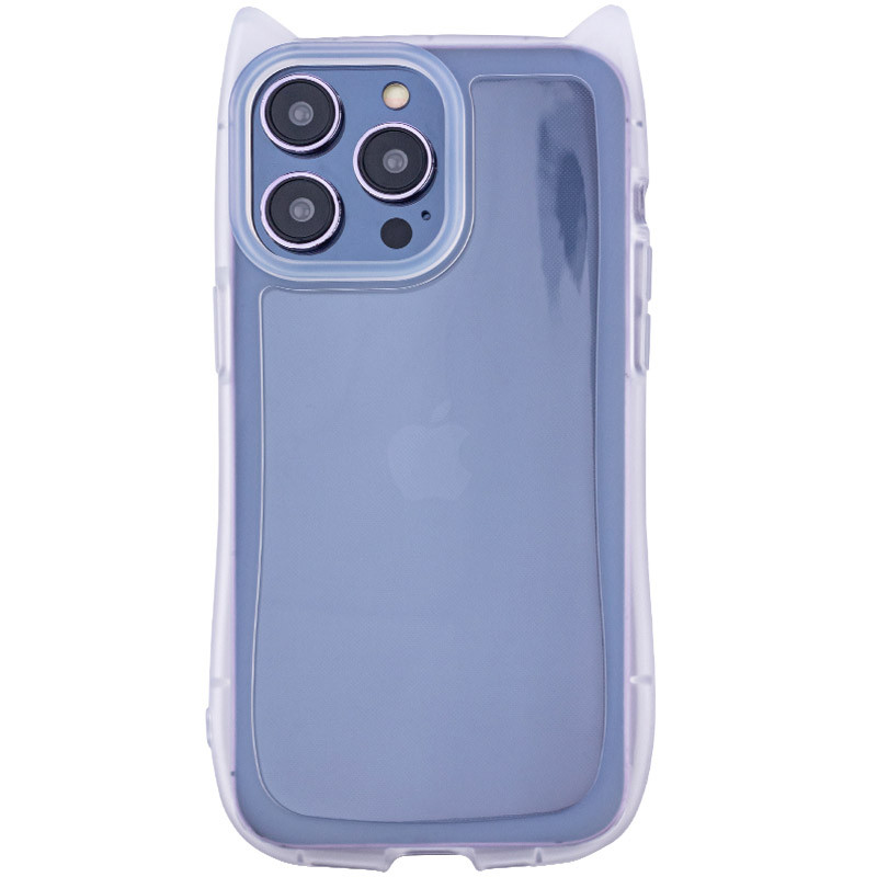 Чехол TPU Cat для Apple iPhone 13 Pro (6.1") (Transparent)