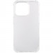 TPU чохол GETMAN Ease logo посилені кути на Apple iPhone 15 Pro Max (6.7") (Прозорий (прозорий))