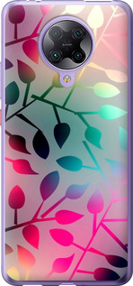 Чехол Листья для Xiaomi Redmi K30 Pro