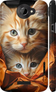 Чехол Котики 2 для HTC One X
