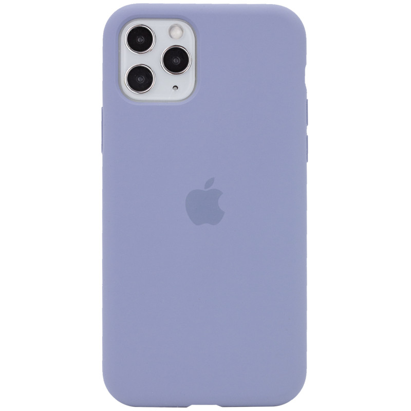 Чохол Silicone Case Full Protective (AA) на Apple iPhone 11 Pro (5.8") (Сірий / Lavender Gray)