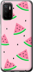 Чехол Розовый арбуз для Xiaomi Redmi Note 10 5G