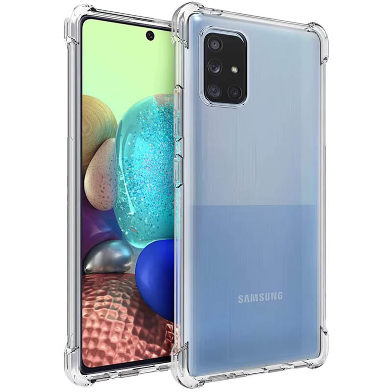 TPU чехол Epic Ease с усиленными углами для Samsung Galaxy A51 (Бесцветный (прозрачный))