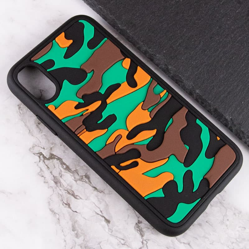 Фото Чехол TPU+PC Army Collection для Apple iPhone XS Max (6.5") (Коричневый) в магазине vchehle.ua