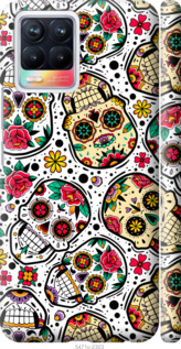 

Чехол Черепа для Realme 8 1441216