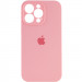 Чохол Silicone Case Full Camera Protective (AA) на Apple iPhone 13 Pro (6.1") (Рожевий / Light pink)